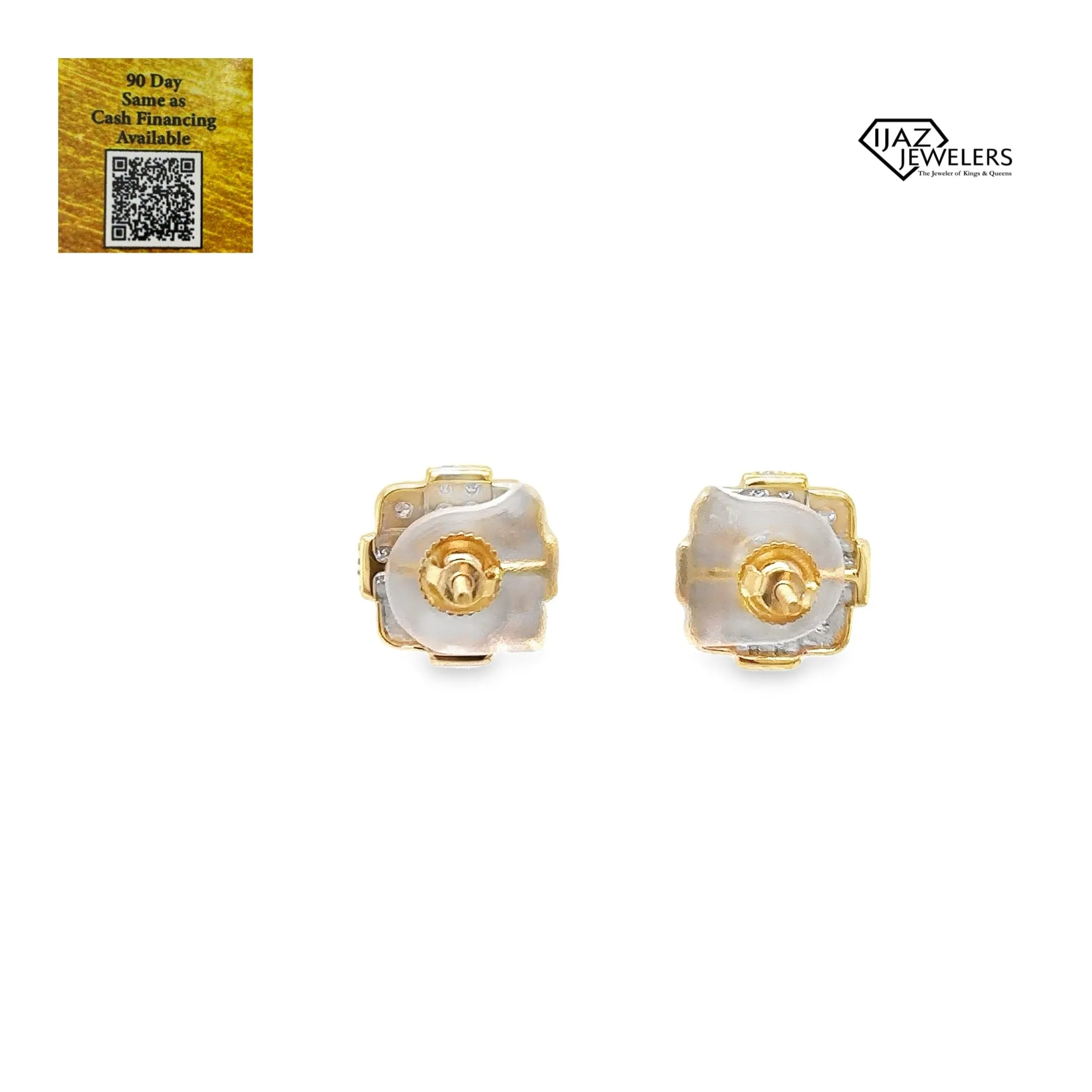 10K Gold 0.27 CTW Diamond Earrings