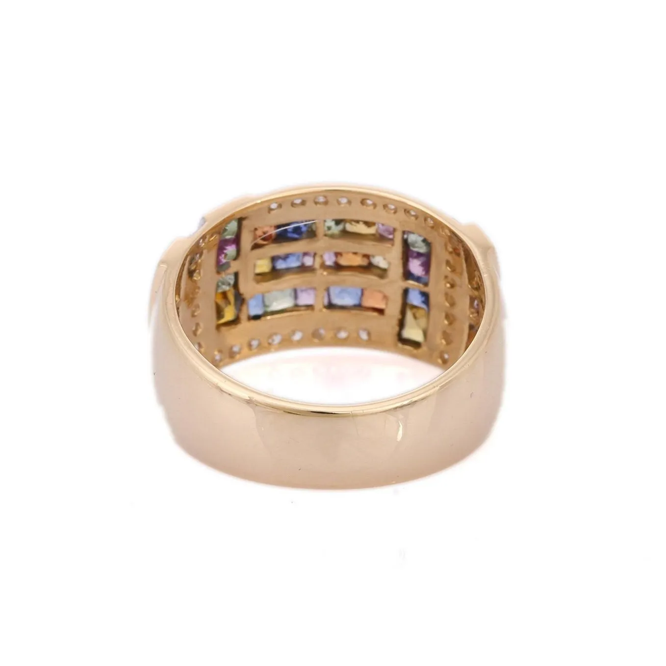 14K Yellow Gold Sapphire Ring