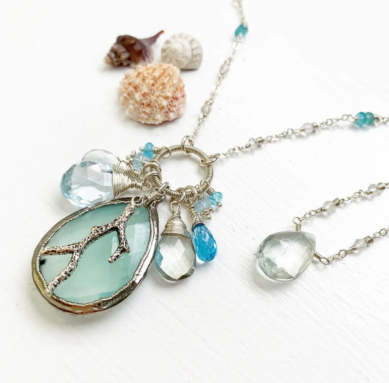 813-Gemstone Layering Necklace