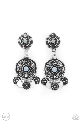 A DREAMCATCHER Come True - Blue Clip-On Earring