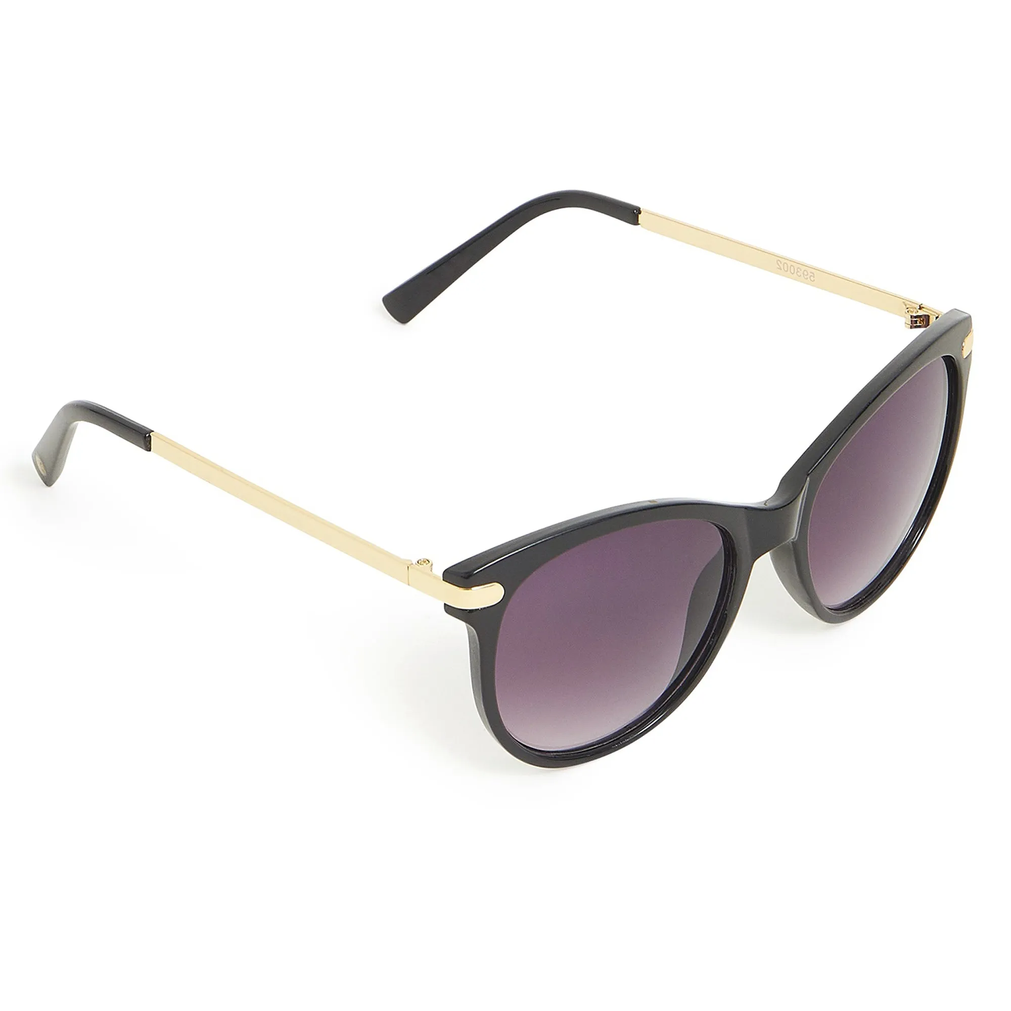 Accessorize London Women's Classic Metal Arm Sunglasses