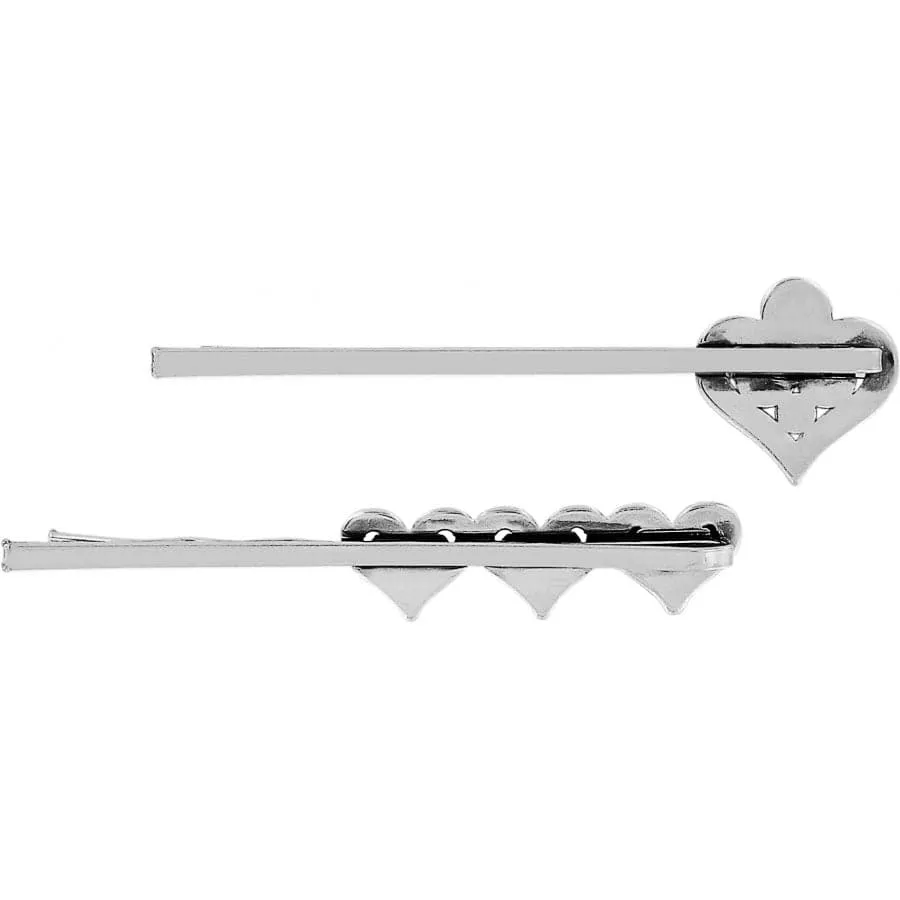 Alcazar Heart Bobby Pin Set