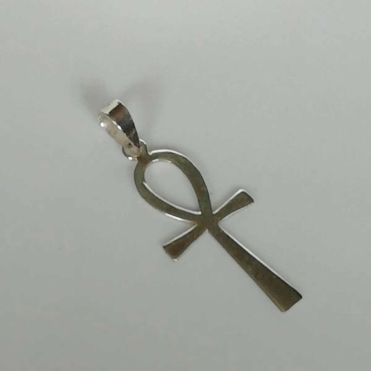 Ankh pendant -Sterling silver pendant- Ankh cross silver pendant - PD34