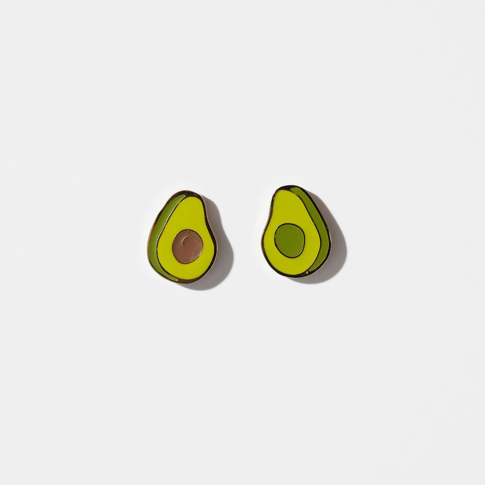 Avocado Stud Earrings