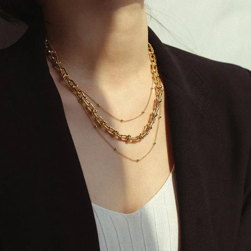 BAILEY Necklace Gold Vermeil