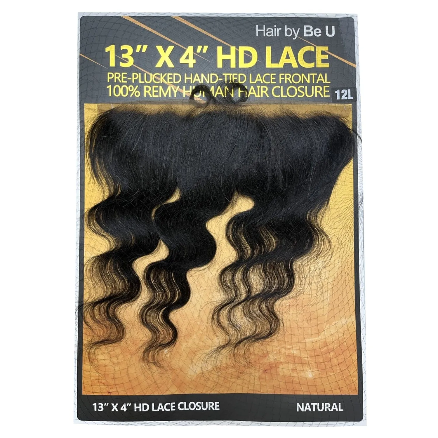 BE U 13X4 HD LACE FRONTAL CLOSURE | Hair by Be U Human Hair Frontal Closure