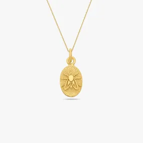 Bee Necklace | 14K Gold Vermeil