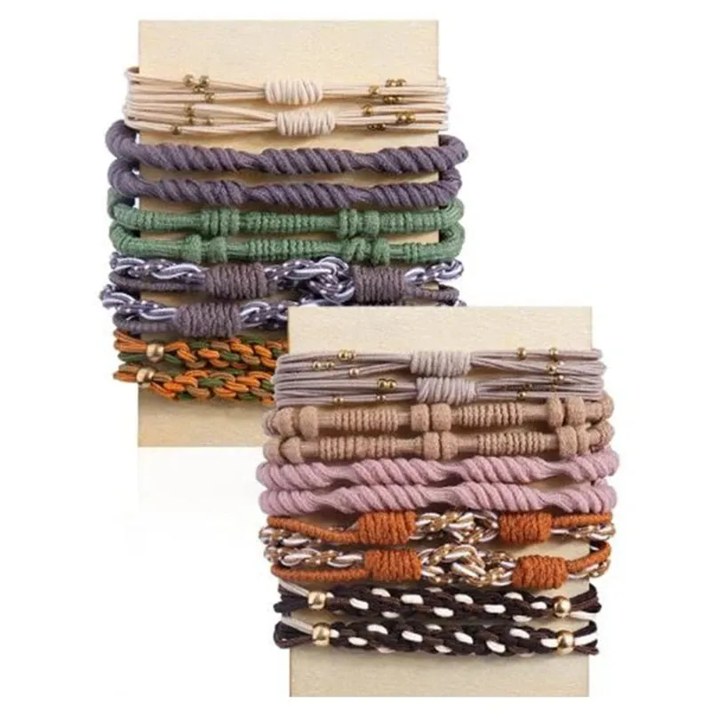 Boho Chic Scrunchie Bracelets