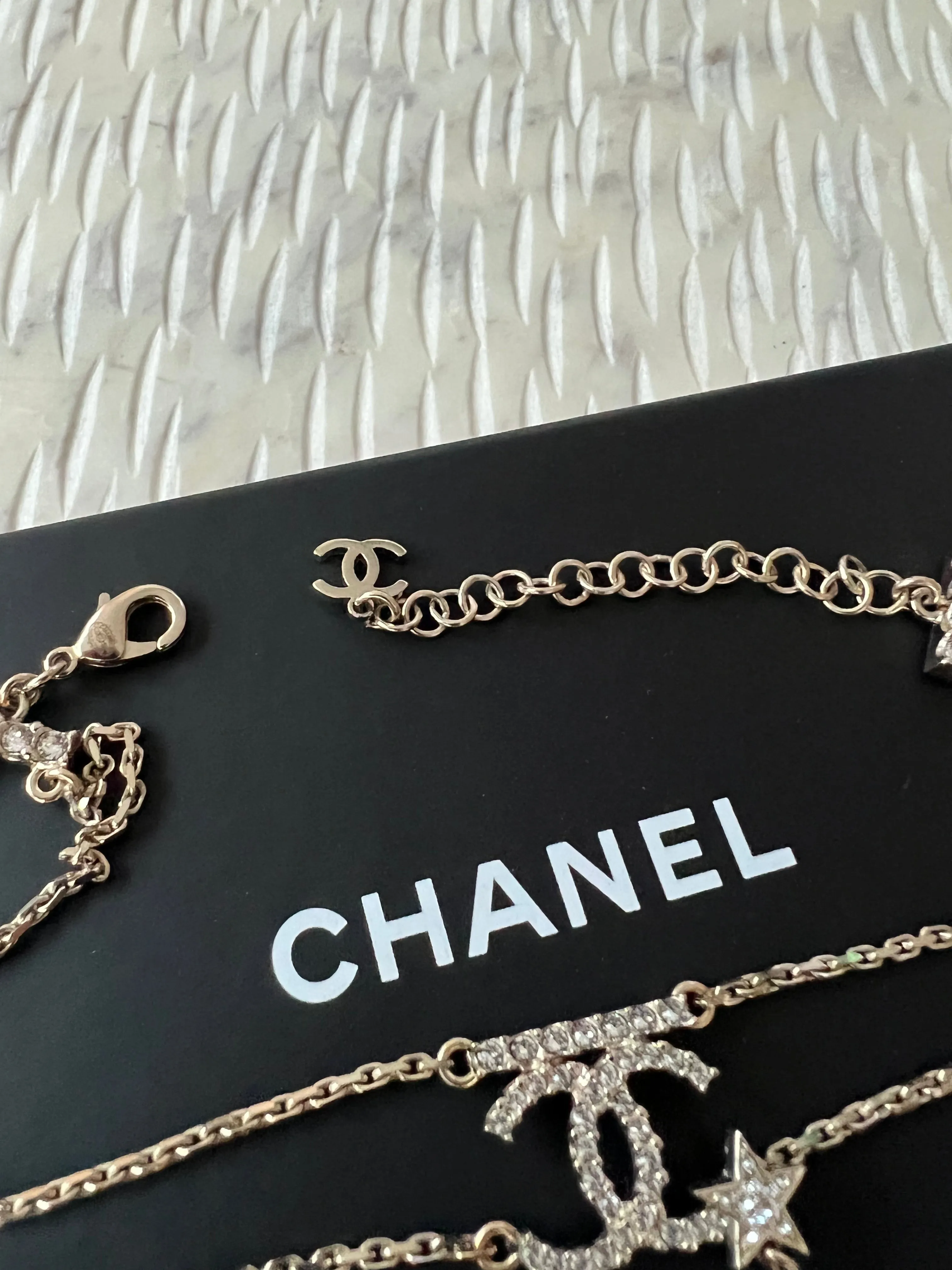 Chanel CC Crystal Choker