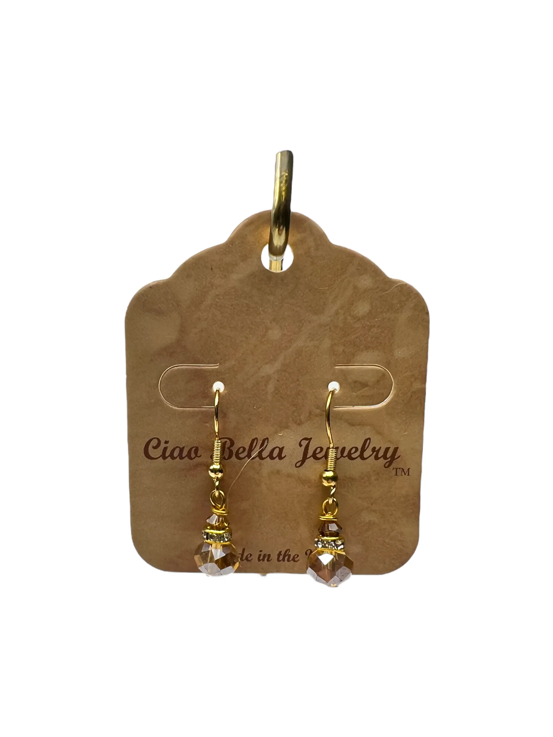 Colorful Gemstone Drop Earrings