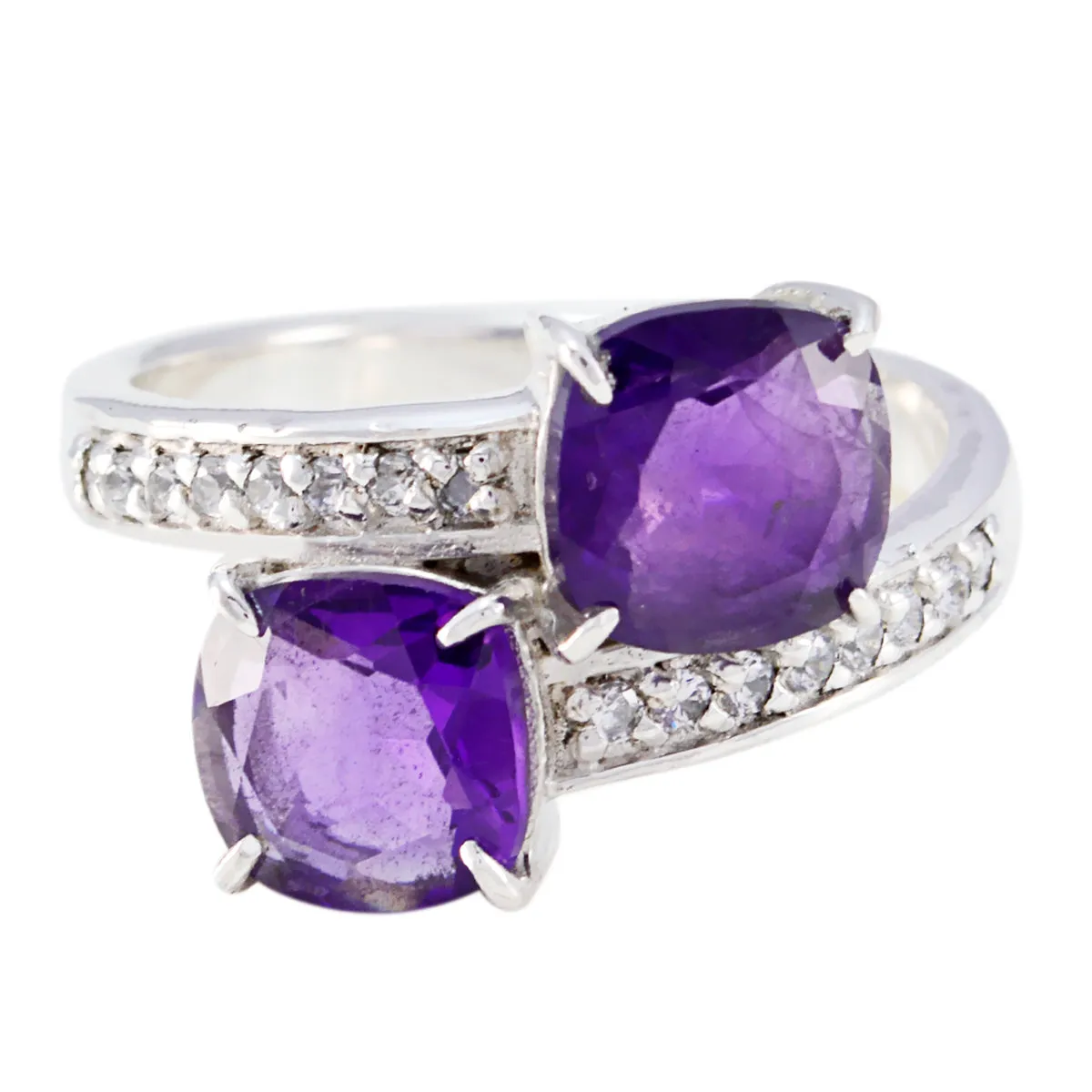 Fine Gemstone Amethyst Sterling Silver Rings Fast Fix Jewelry Repair