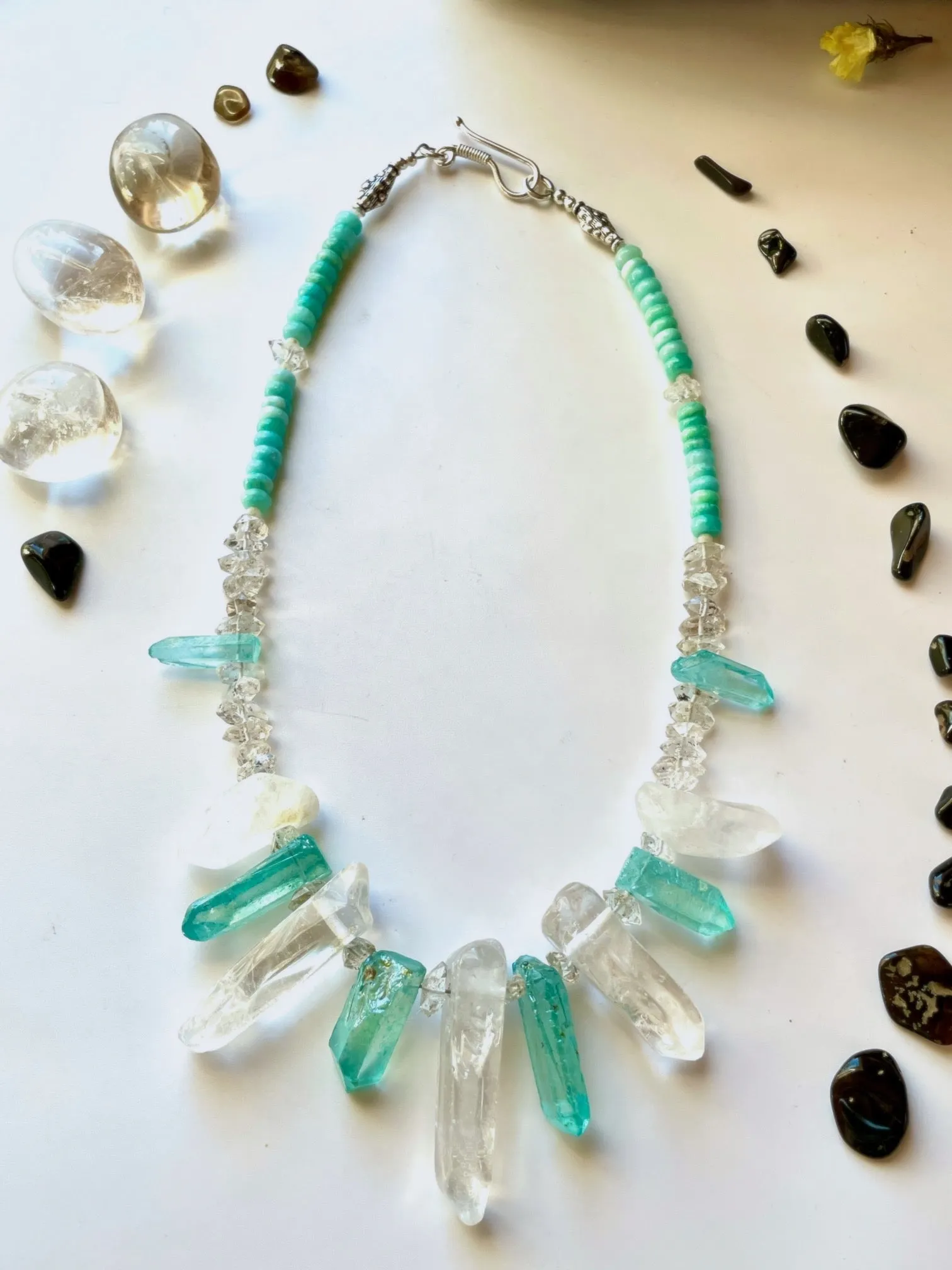 Forest Fairy Queen Quartz necklace