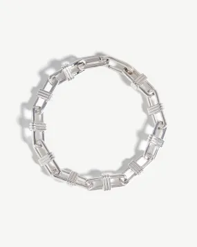 Fused Chunky Ridge Chain Bracelet