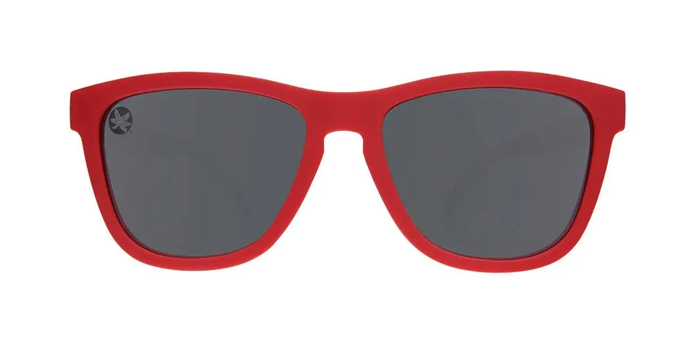 goodr OG Polarized Sunglasses Collegiate Collection - Ohio State Buckeyes - OH-IO