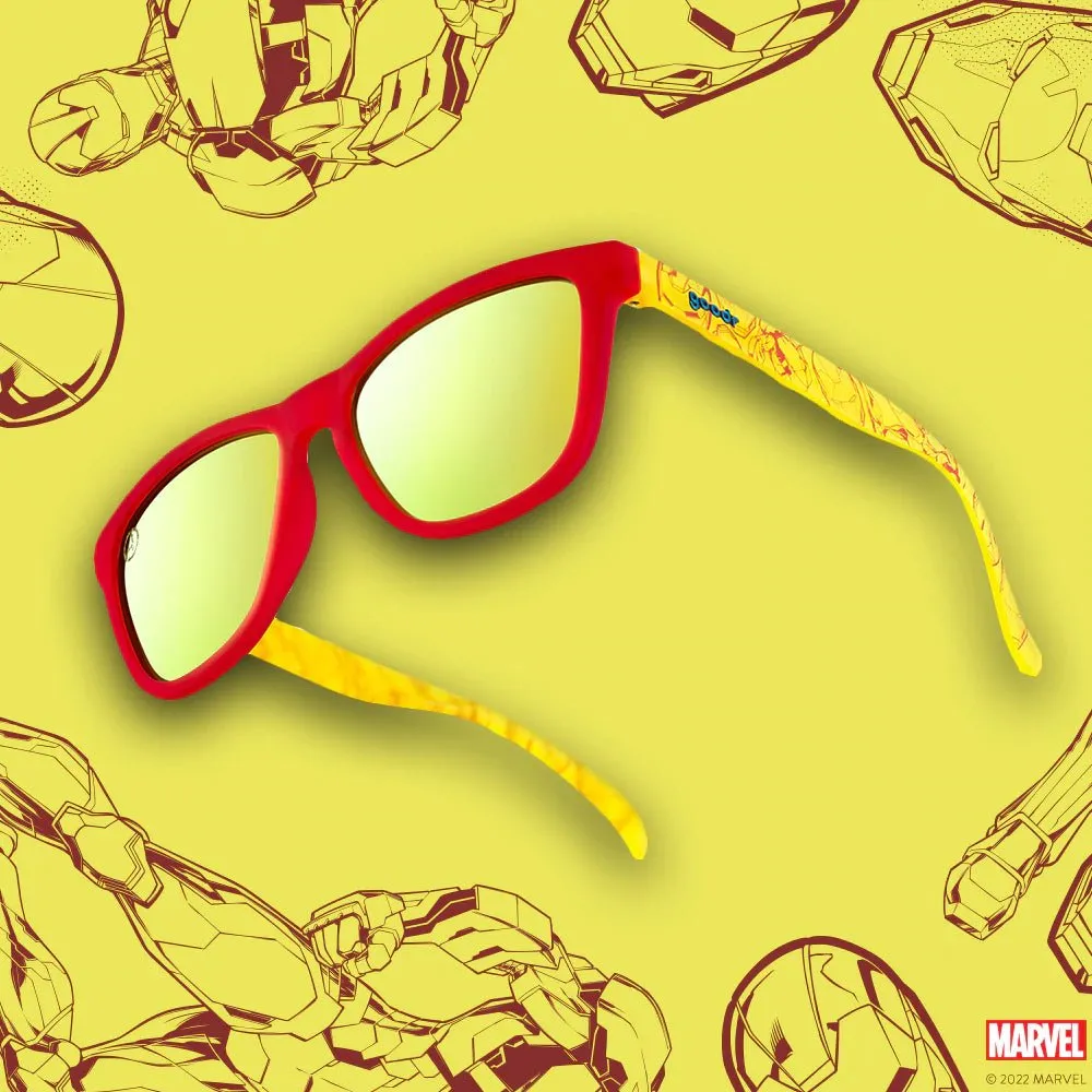 goodr OG  Polarized Sunglasses Marvel Avengers - J.A.R.V.I.S. VISION