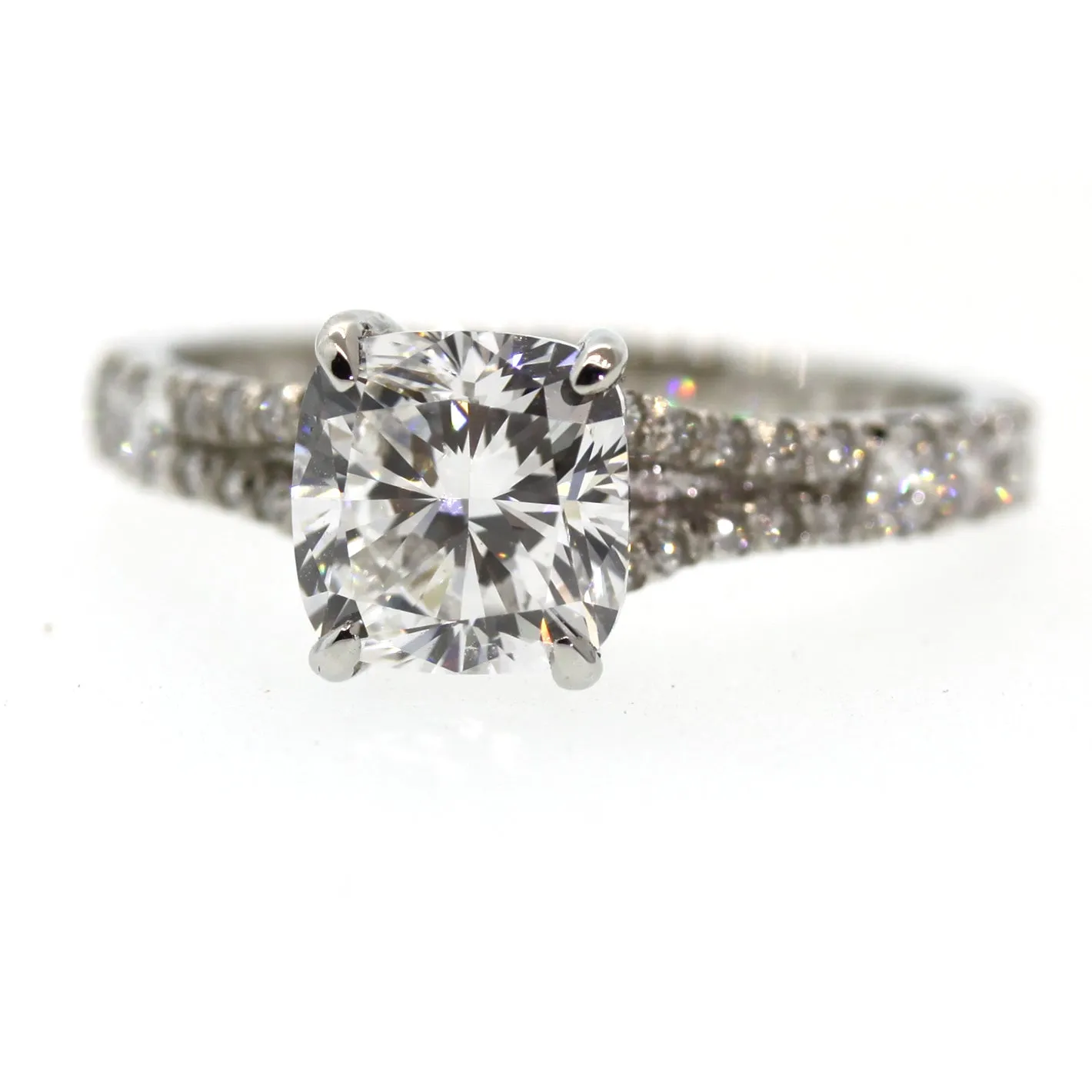 Graduating Diamond Engagement Ring