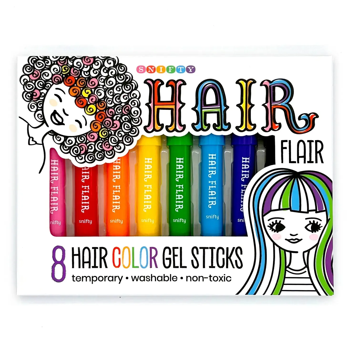 Hair Flair Temporary Color Gel Sticks