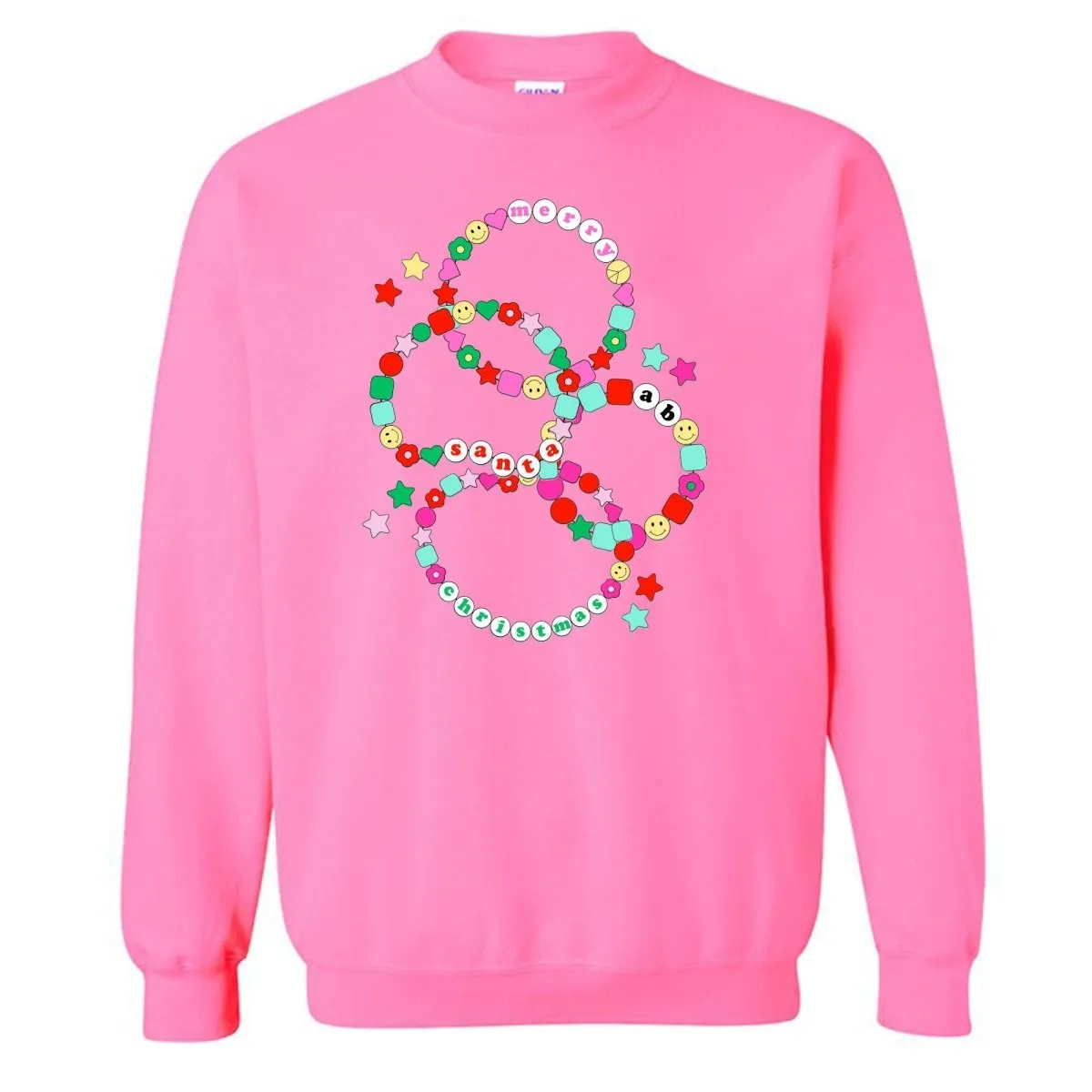 Initialed 'Friendship Bracelets' Crewneck Sweatshirt