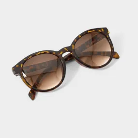 Katie Loxton Geneva Sunglasses in Brown Tortoiseshell