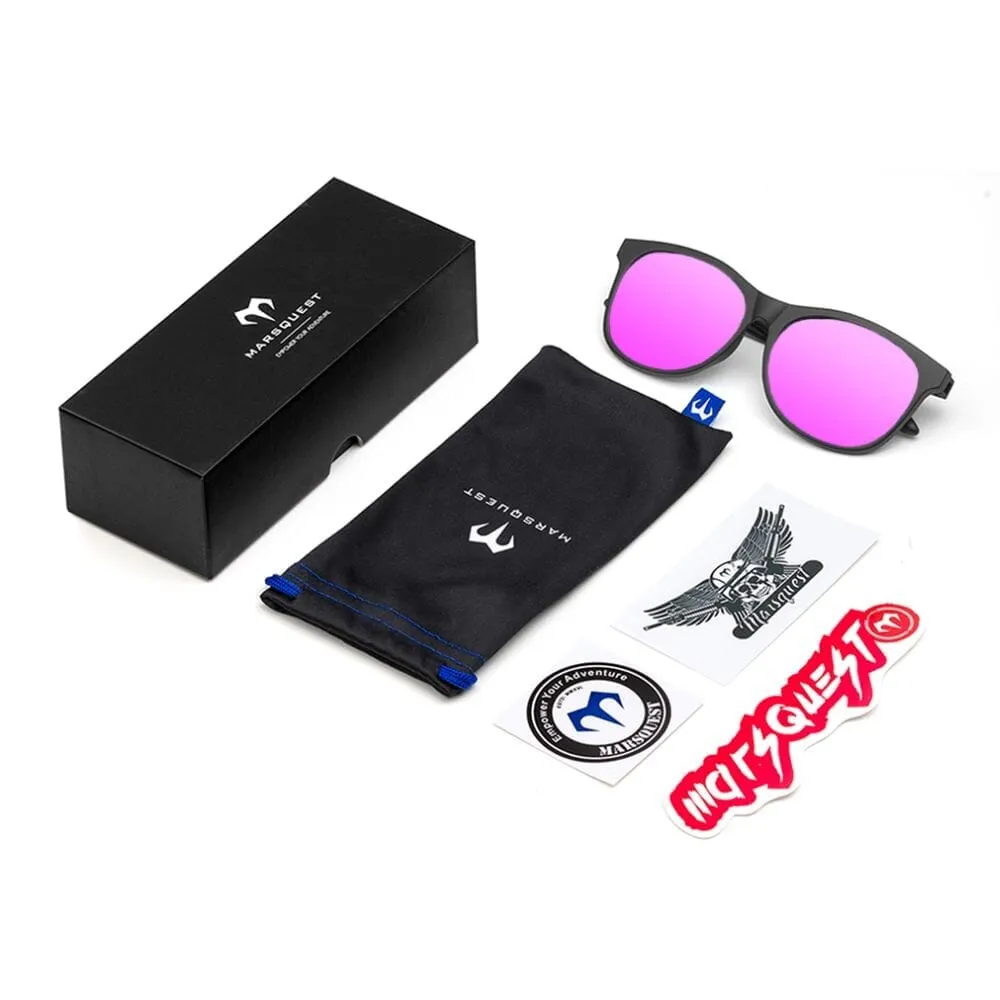 Marsquest Momentum Sunglasses - Carbon Black & Rose