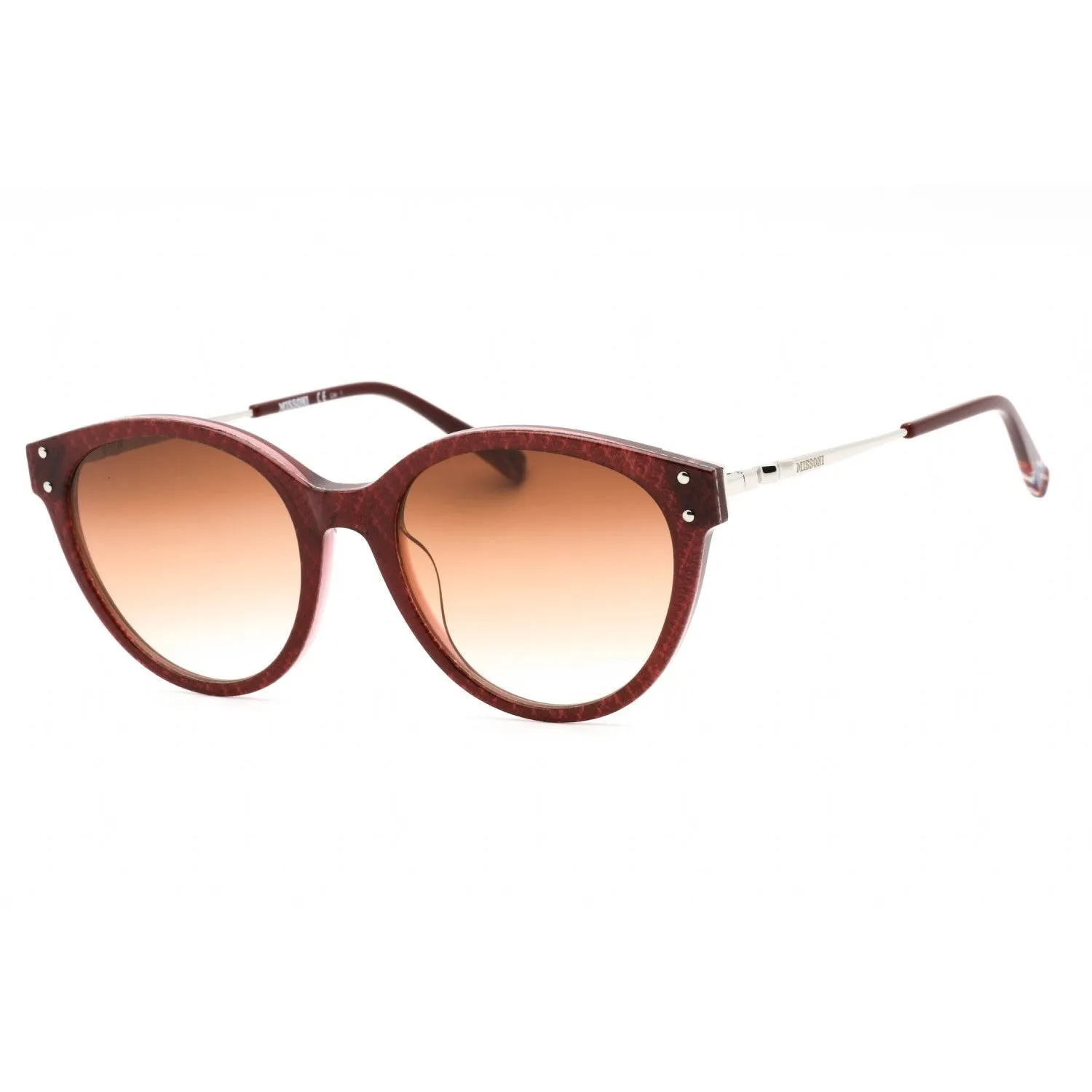 Missoni MIS 0026/S Sunglasses Burgundy / BROWN SH OCHRE Women's