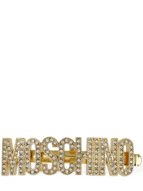 Moschino   Moschino crystal hair clip 