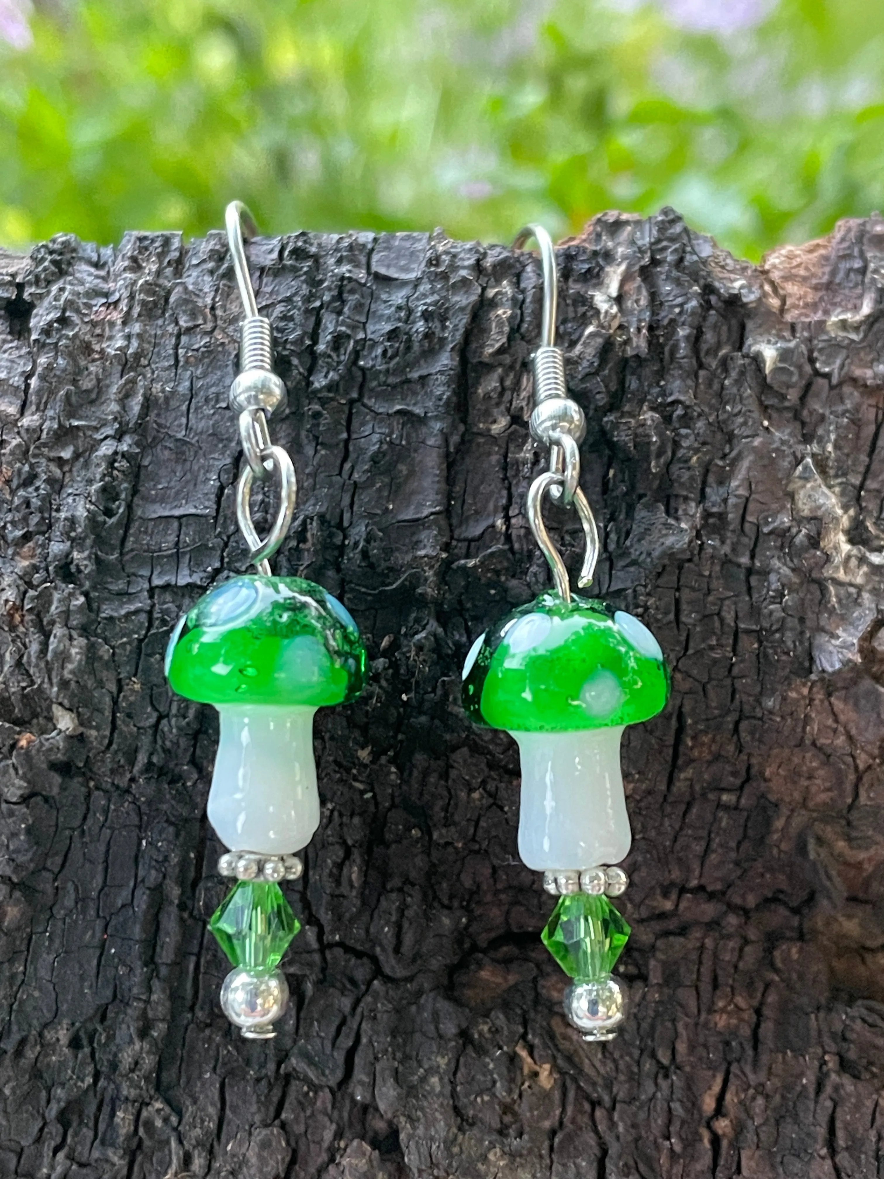 Mushroom Earrings