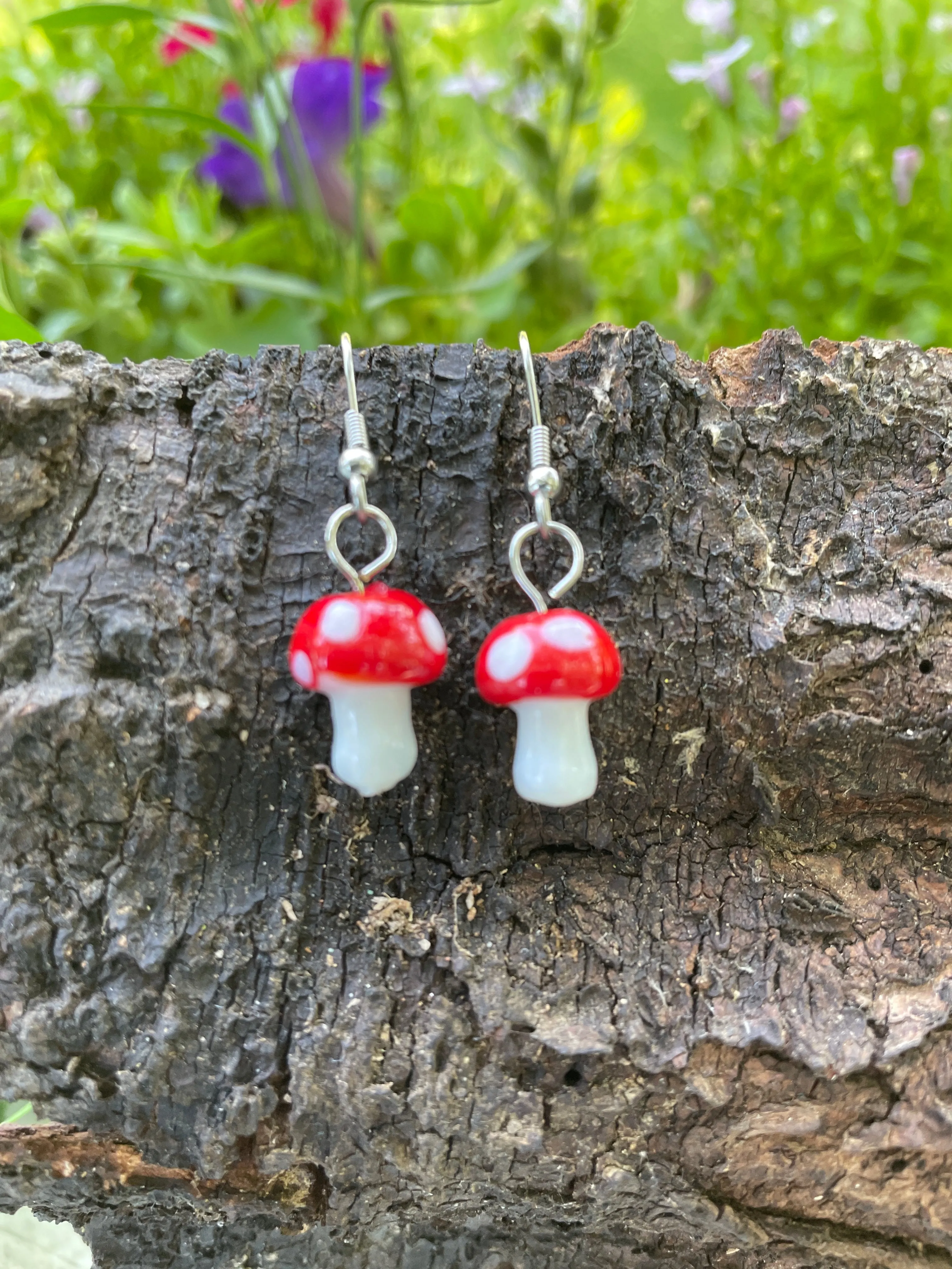 Mushroom Earrings