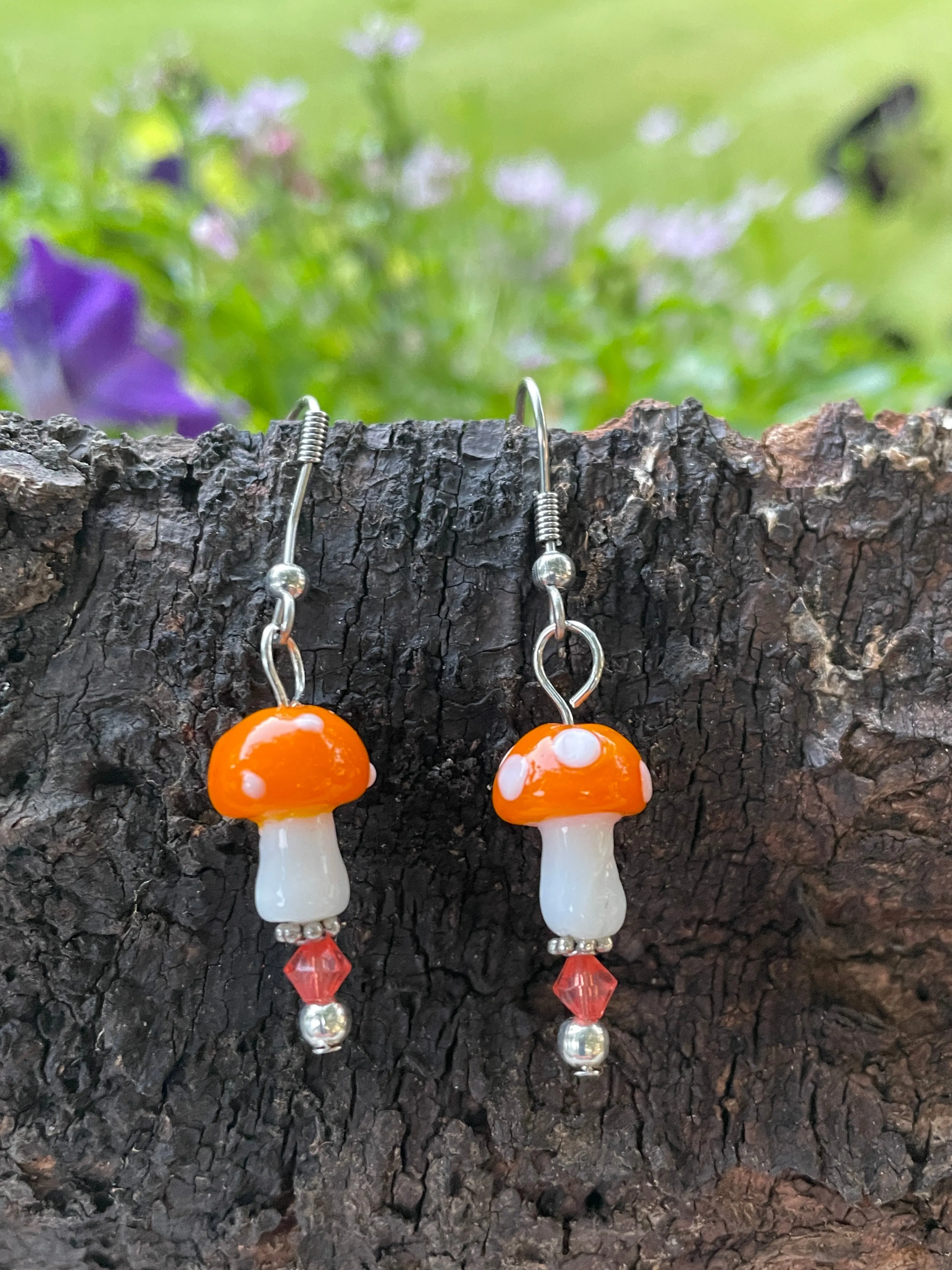 Mushroom Earrings