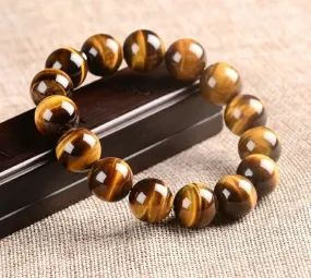 Natural Stone Tiger Eye Bracelet