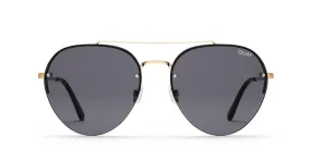 Quay Somerset Aviator Sunglasses Smoke