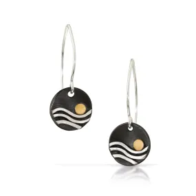 Reflections Wave Earrings