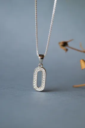 Sparkling Zero Sterling Silver Pendant