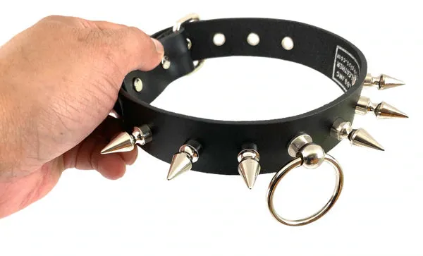 Spike & Ring Holder Choker