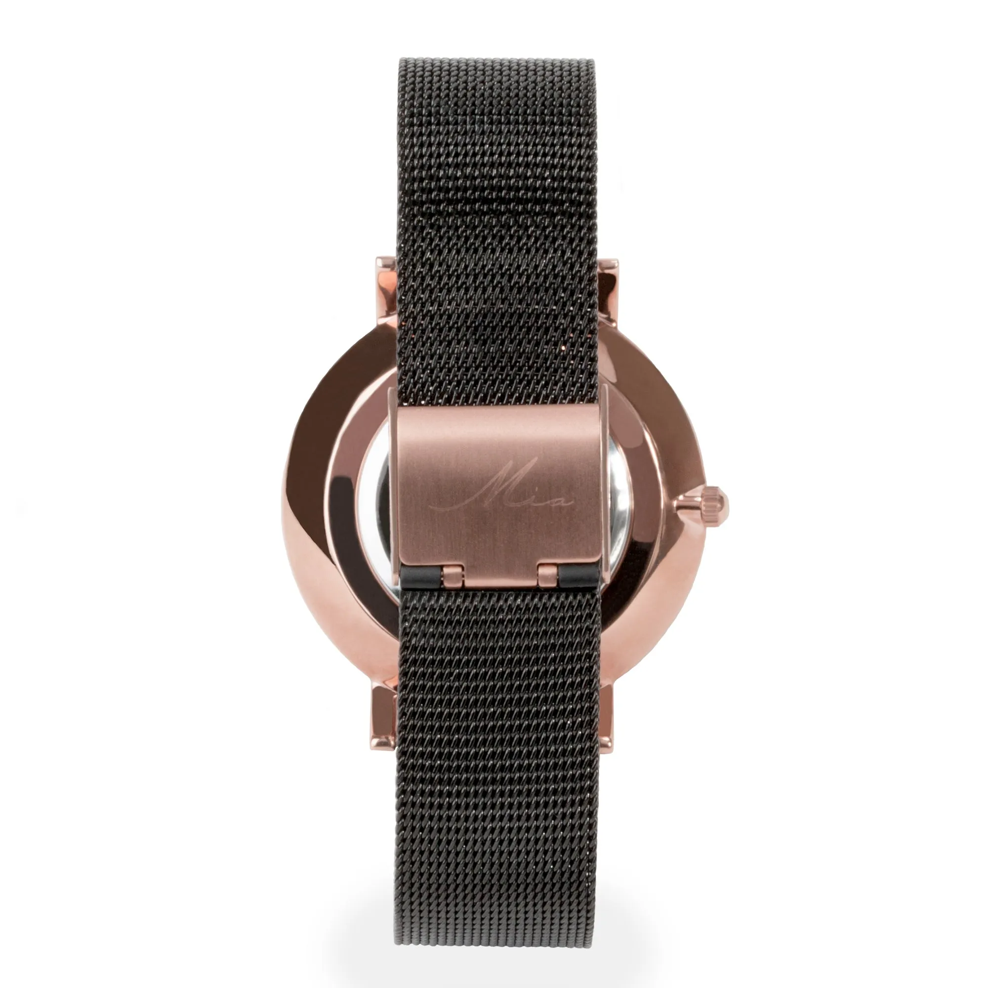 Stainless steel mesh watch