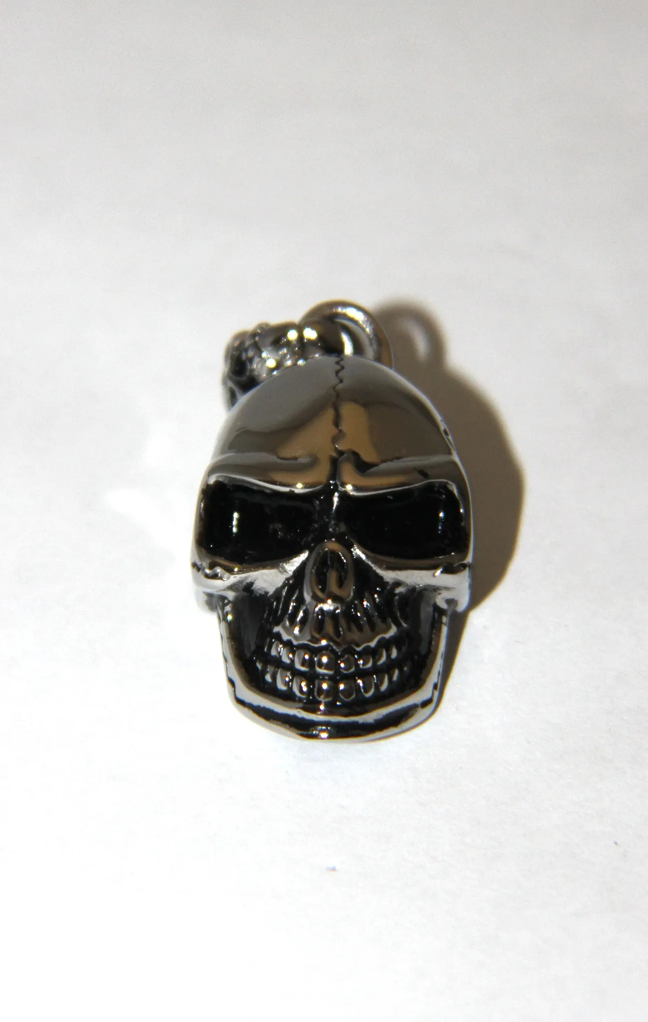 Stainless Steel Small Skull Pendant- UDINC0476