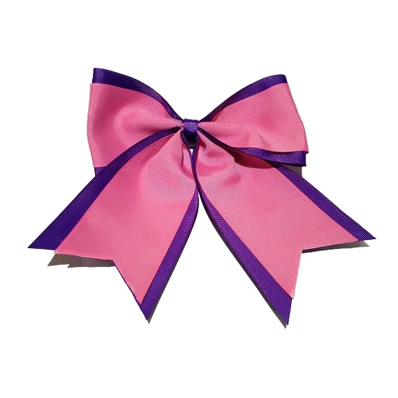 Two-colored hair bow