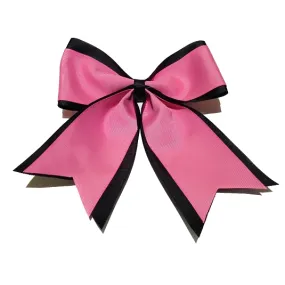 Two-colored hair bow