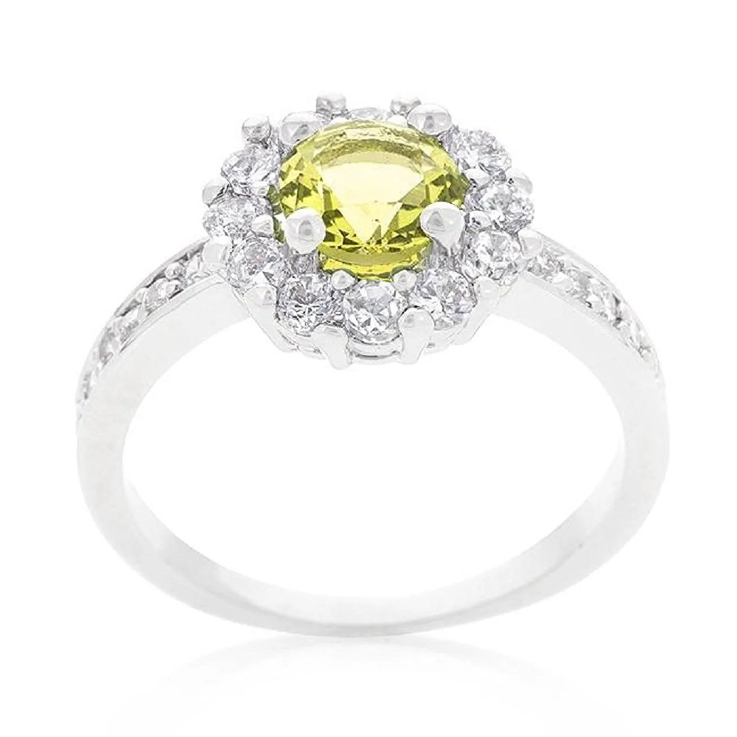 WildKlass Birthstone Engagement Ring in Yellow