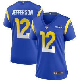 Women's Nike Van Jefferson Royal Los Angeles Rams Game Jersey