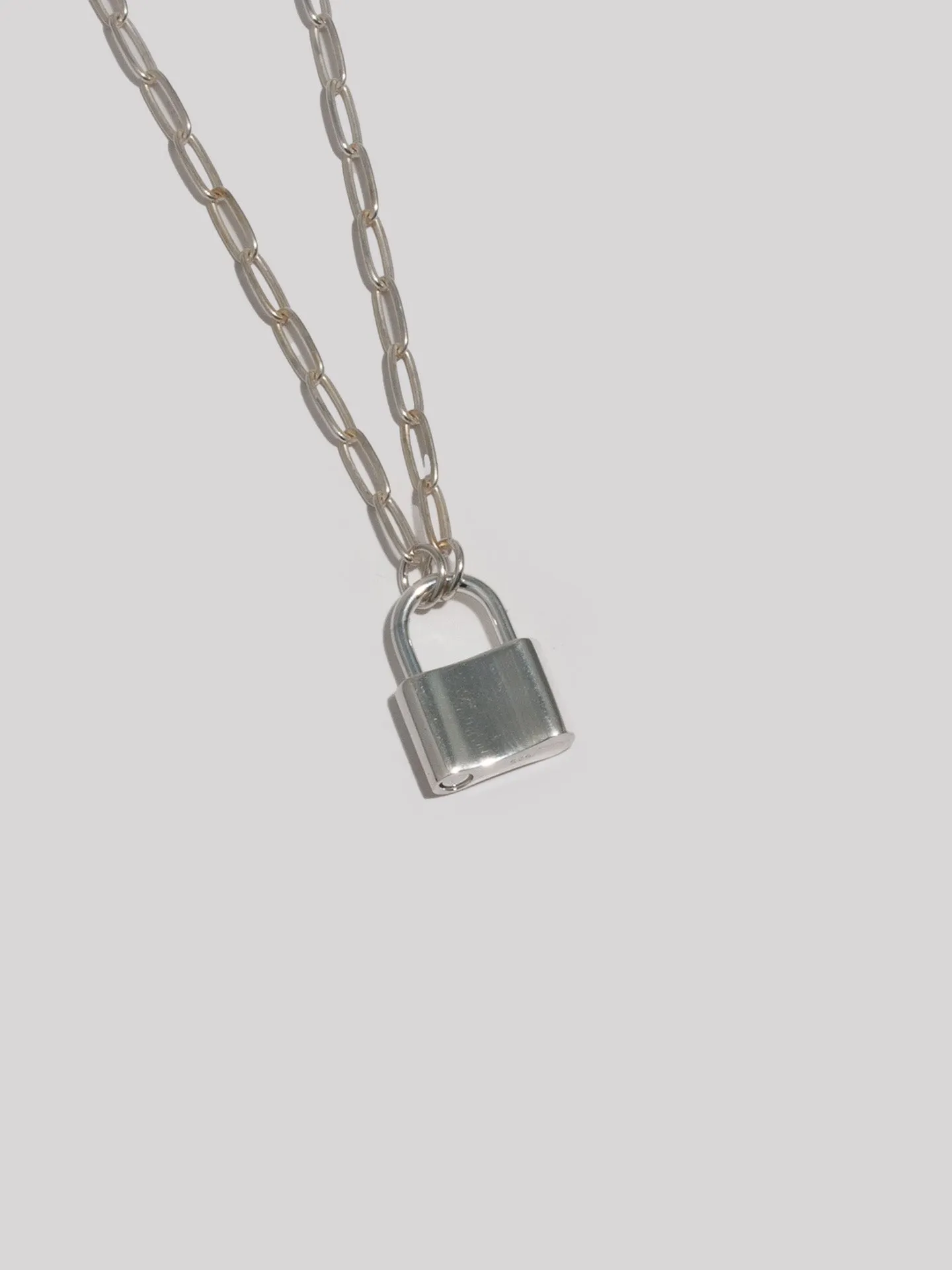 XL Clip-On Padlock Pendant